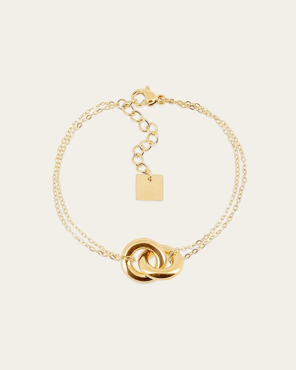 Bracelet Menti (Acier doré)