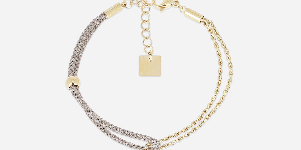 Bracelet Nuance (Acier doré)