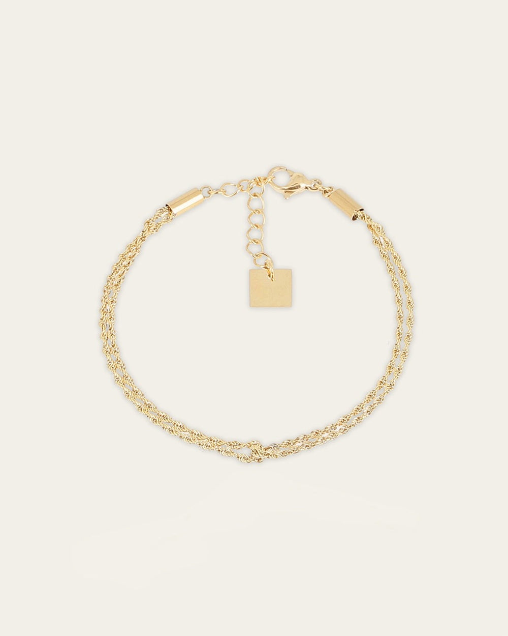Bracelet Zeta (Acier doré)