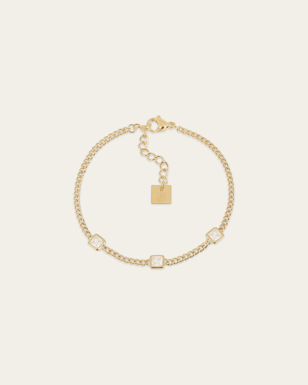 Bracelet Armel (Acier doré)