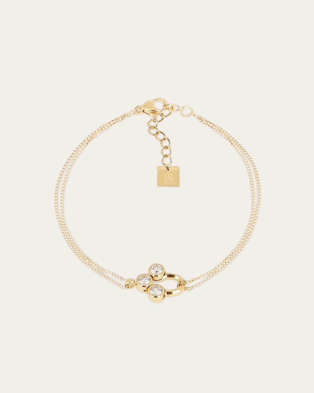Bracelet Rossi (Acier doré)