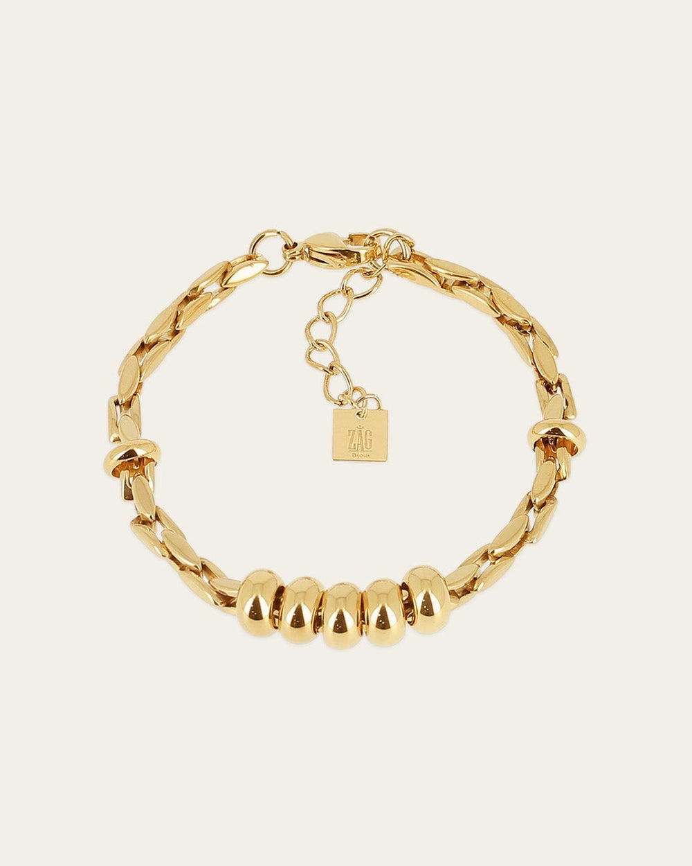 Bracelet Janet (Acier doré)