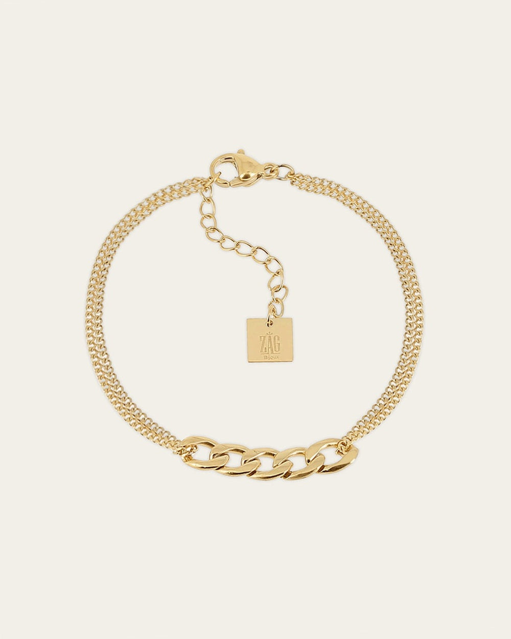 Devin Bracelet (Gold-plated Steel)