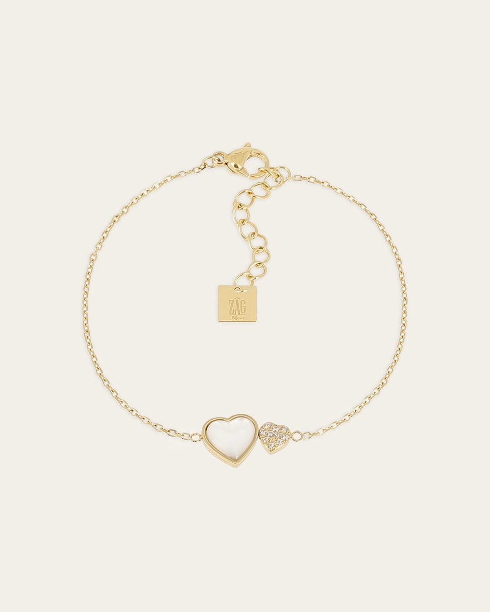 Bracelet Naïma (Gold-plated steel)
