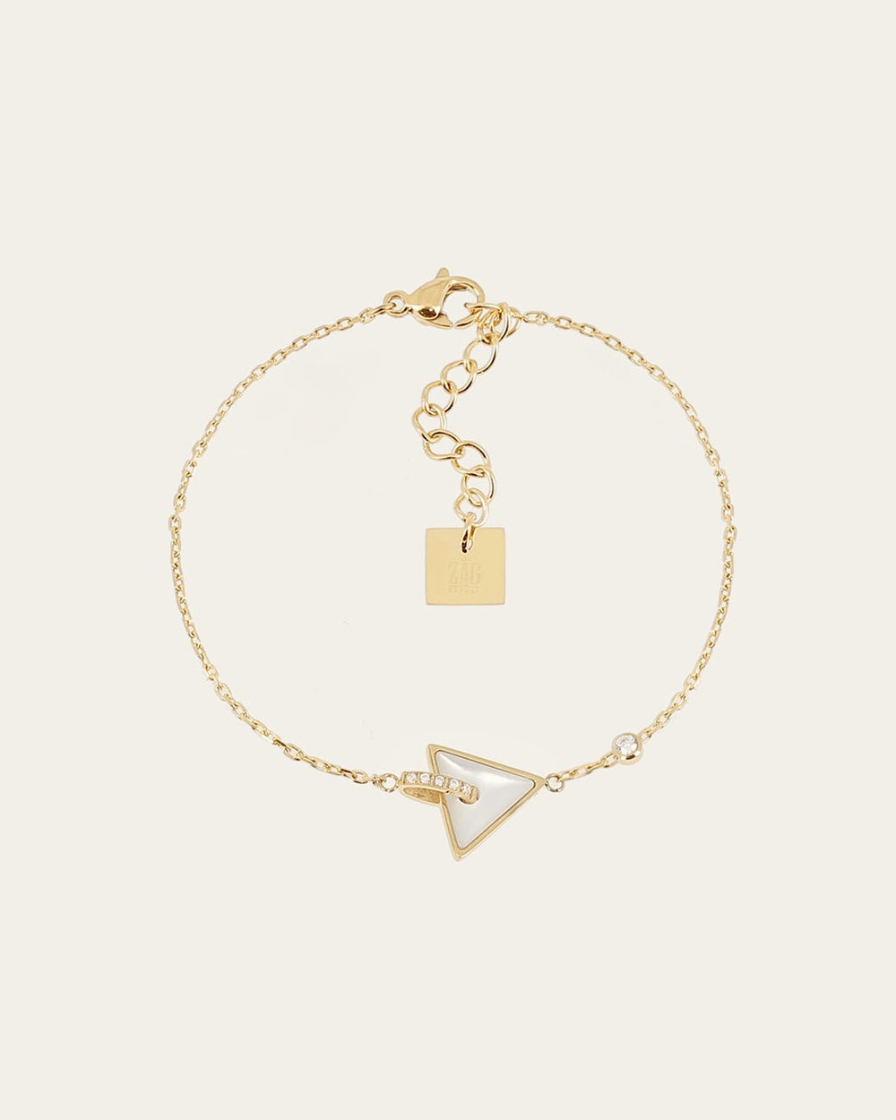 Bracelet Foxy (Acier doré)
