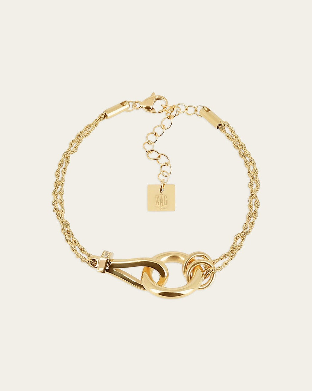 Bracelet Veyra (Acier doré)