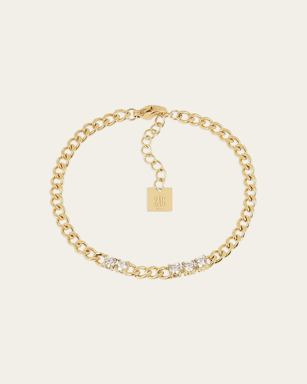 Azilis Bracelet (Gold-plated steel)