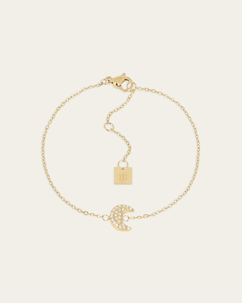 Bracelet Noélie (Acier doré)
