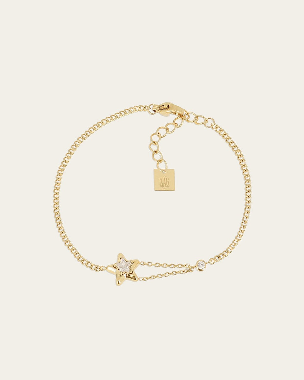 Aghione Bracelet (Gold-plated steel)