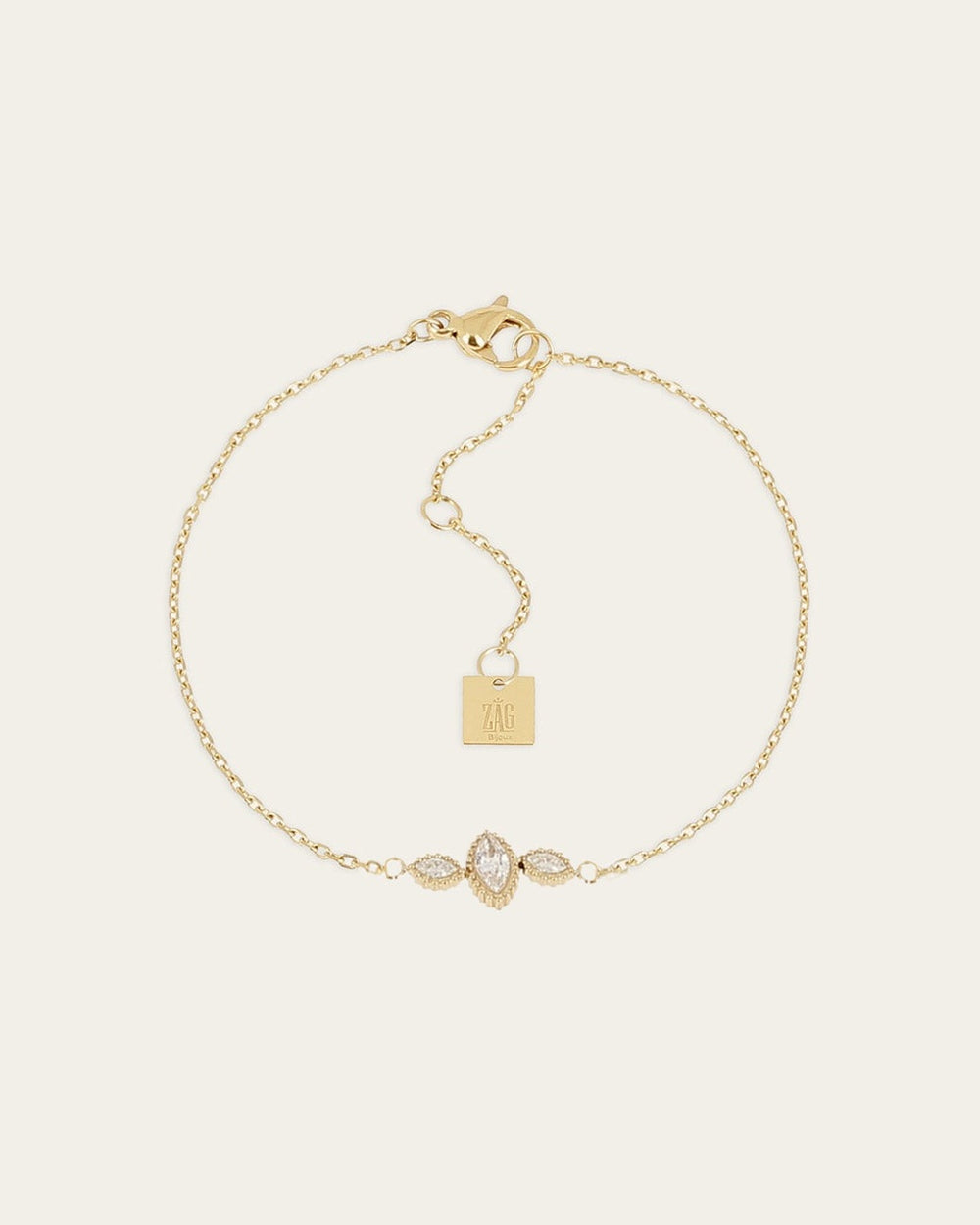 Bracelet Cervaro (Acier doré)