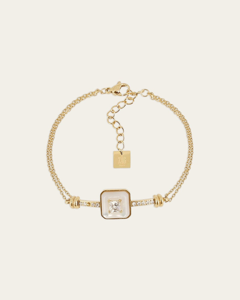 Bracelet Codex (Acier doré)