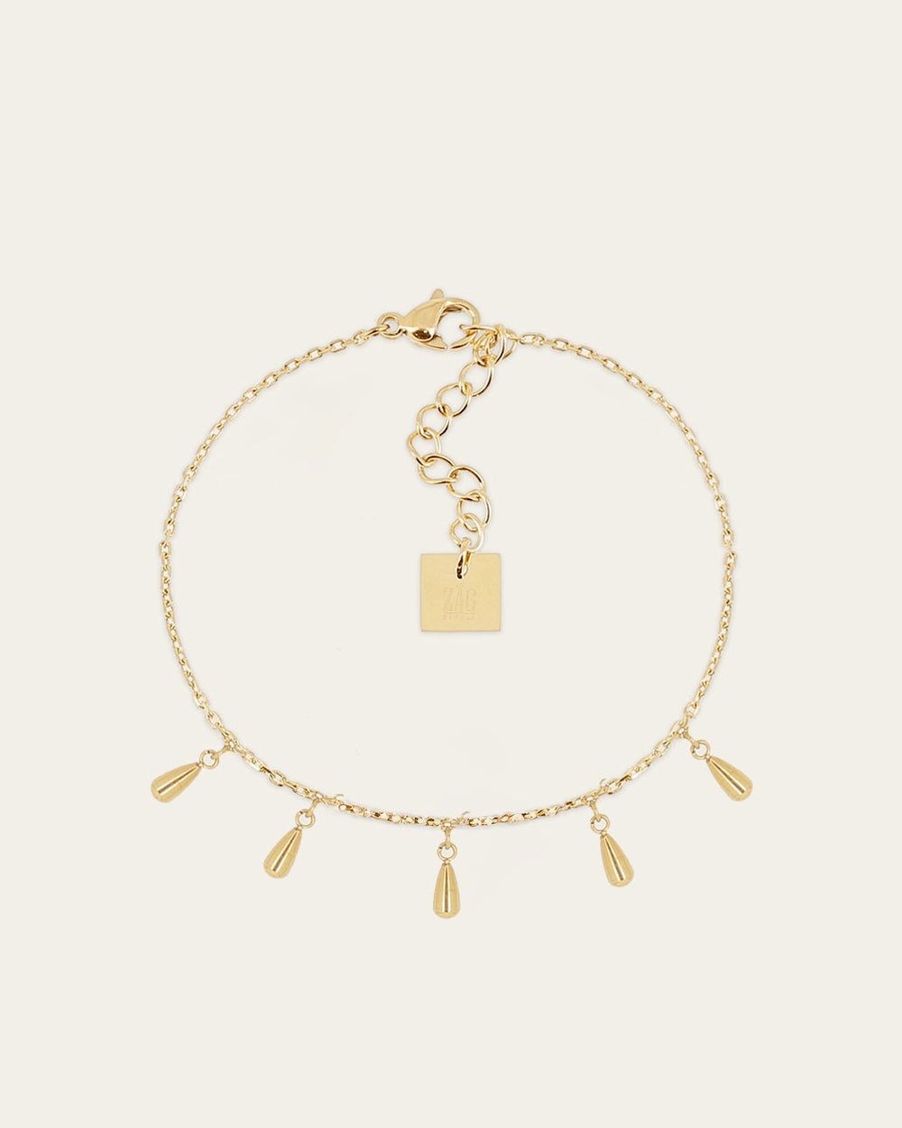 Bracelet Aradeo (Acier doré)