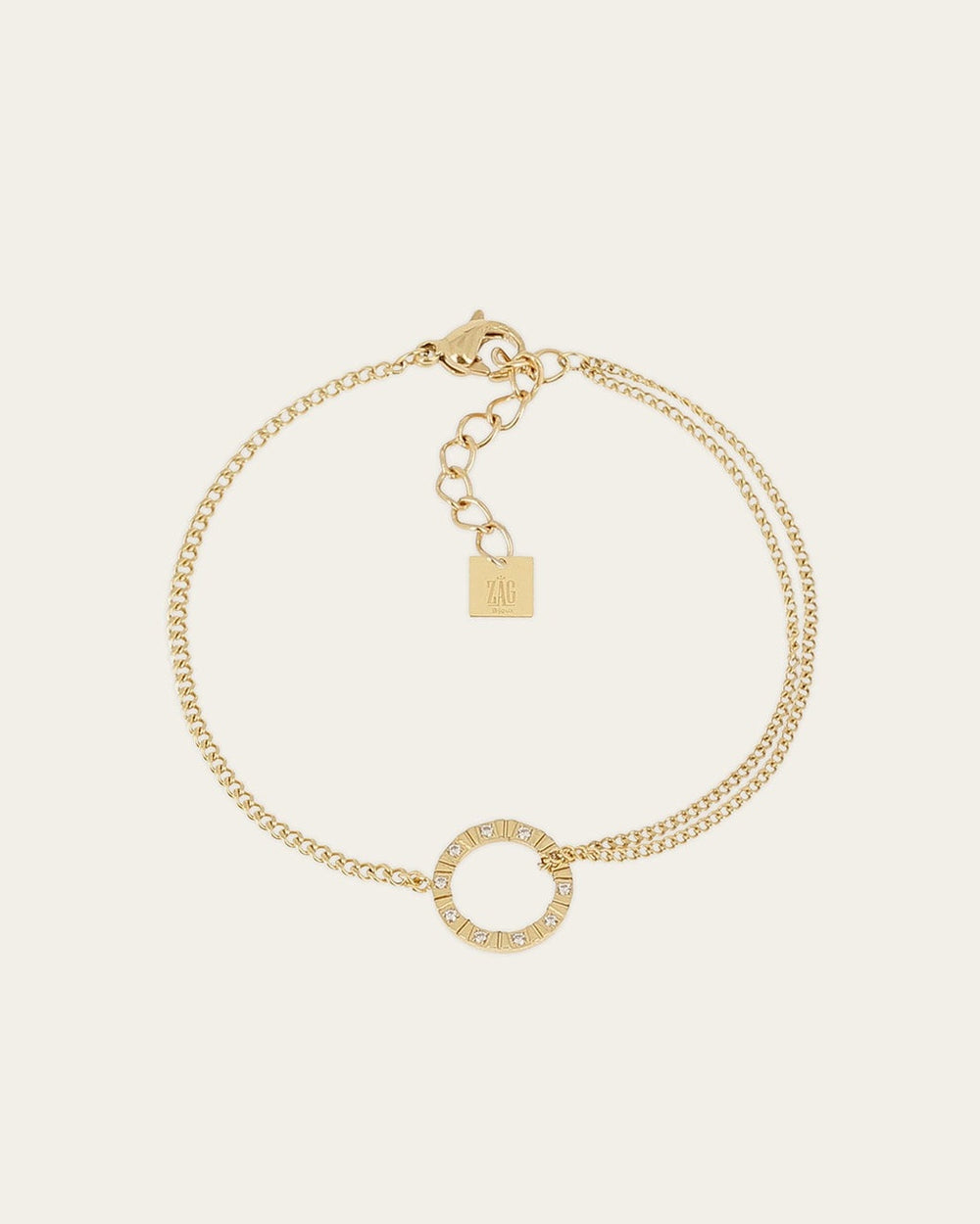 Surbo Bracelet (Gold-plated steel)