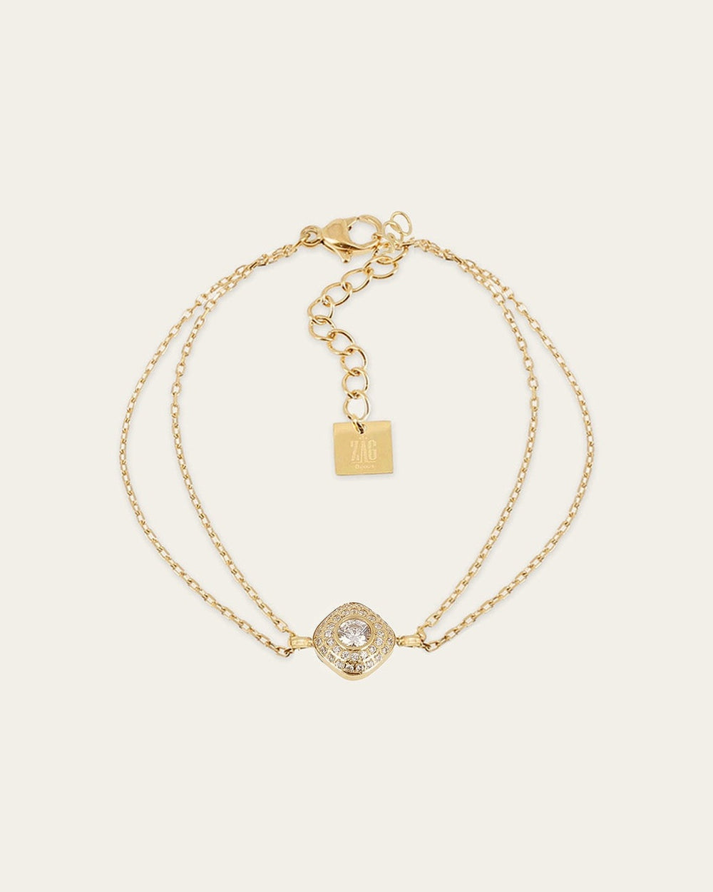 Bracelet Ermi (Acier doré)