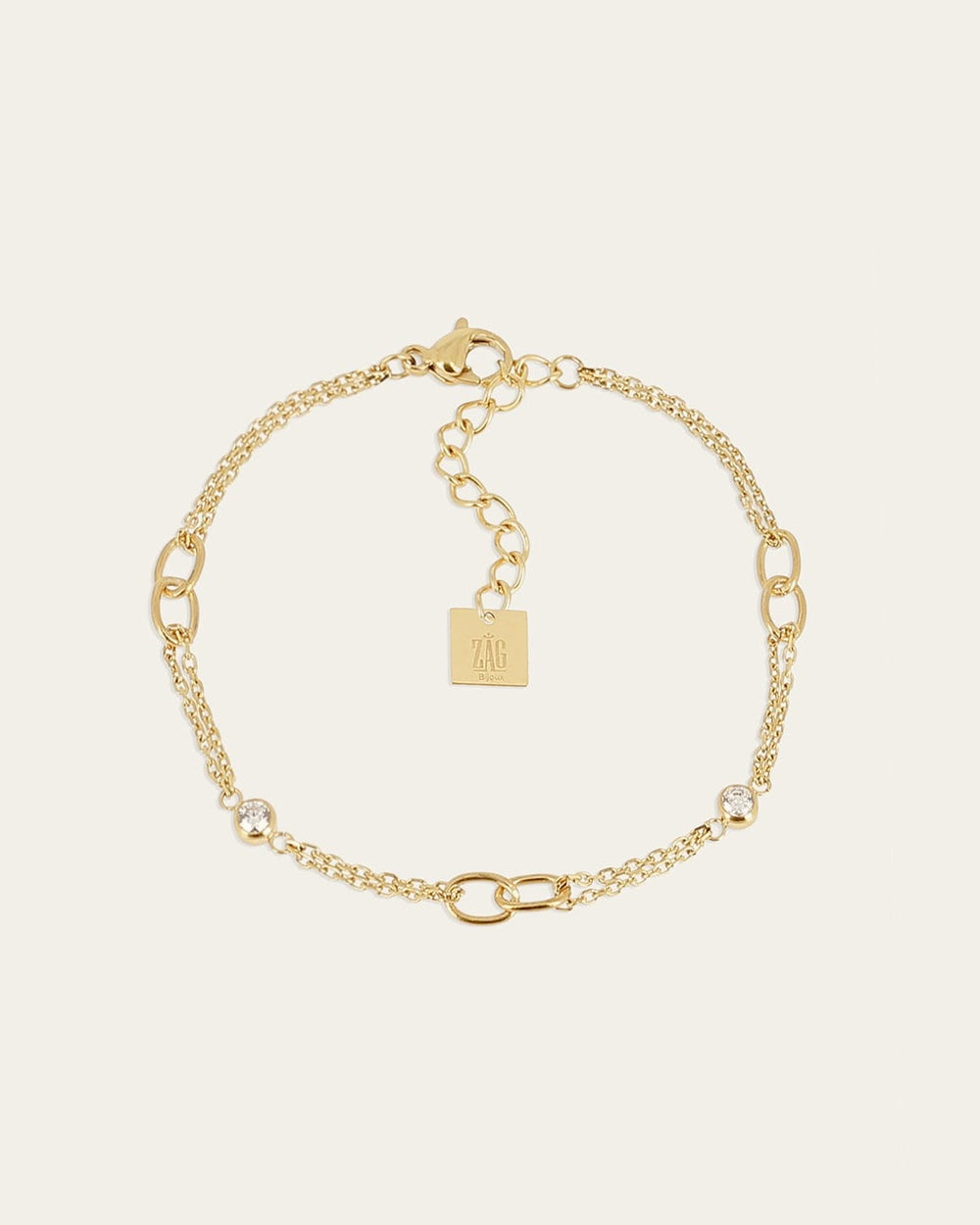 Bracelet Macari (Acier doré)