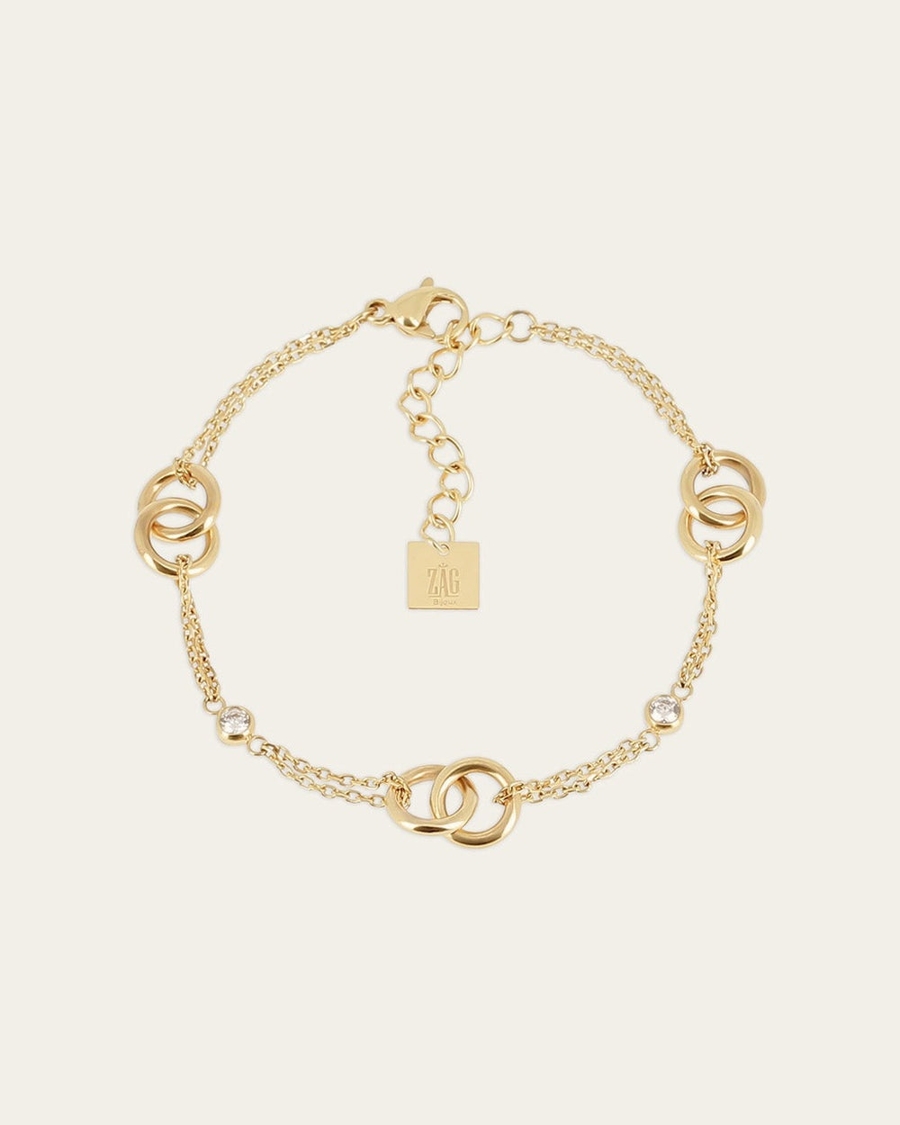 Bracelet Palo (Acier doré)