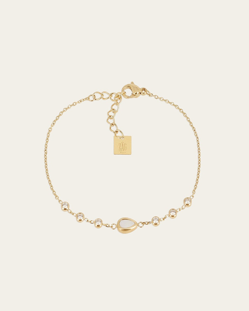 Adrano Bracelet (Gold-plated steel)