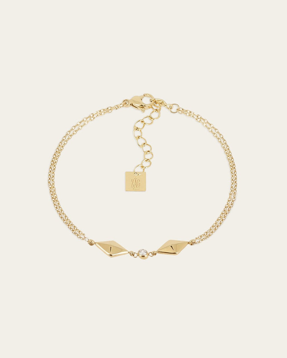 Bracelet Paterno (Acier doré)