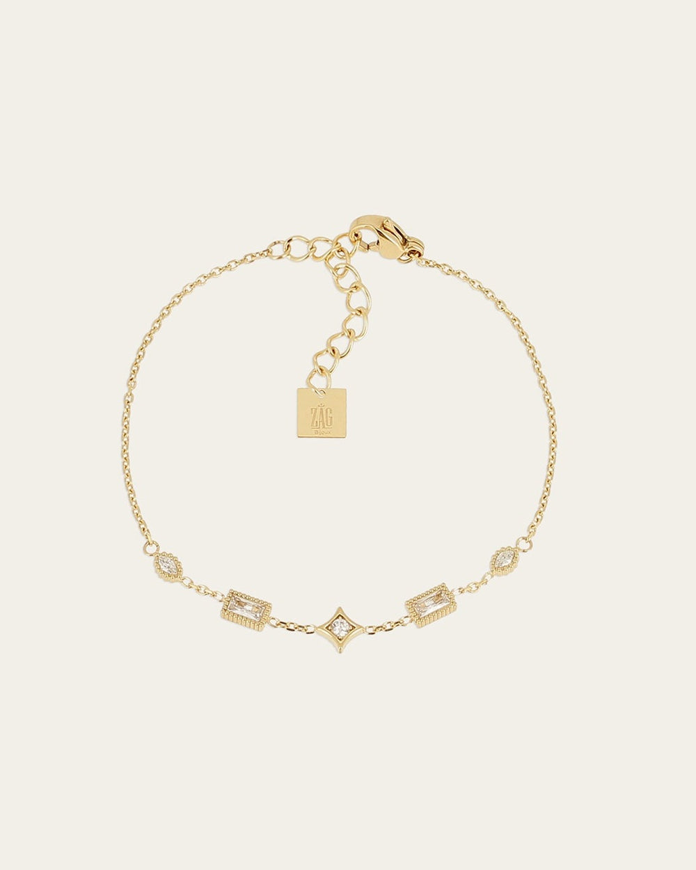 Bracelet Sersale (Acier doré)