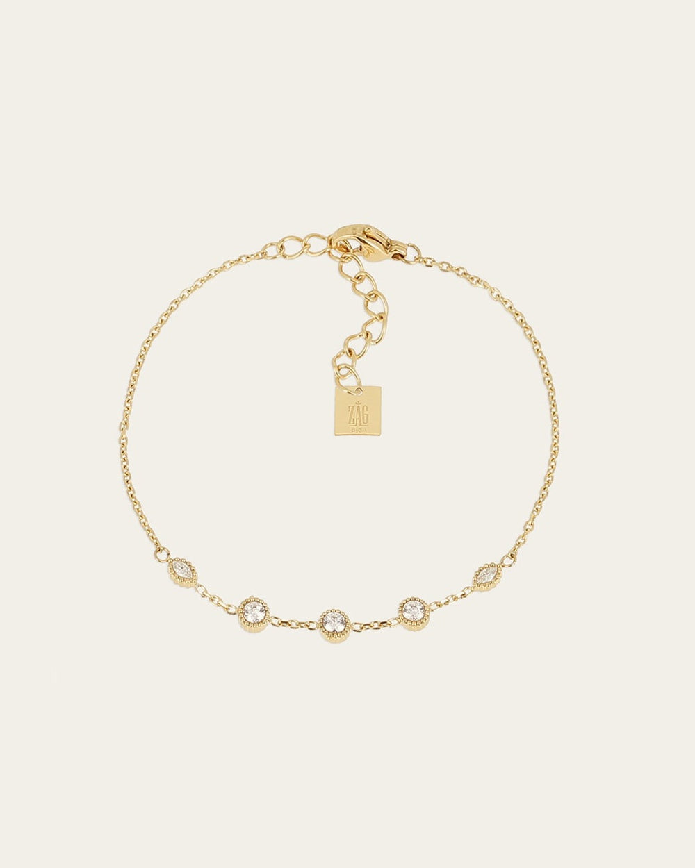 Bracelet Papanice (Acier doré)