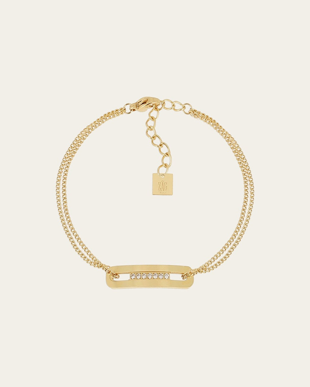 Bracelet Palmi (Acier doré)