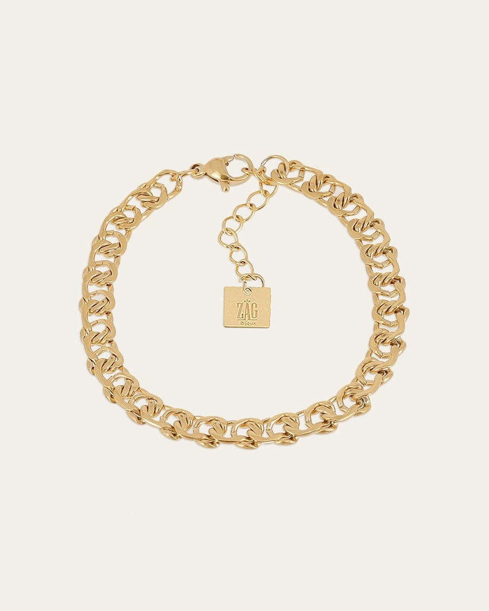 Bracelet Azurine (Acier doré)