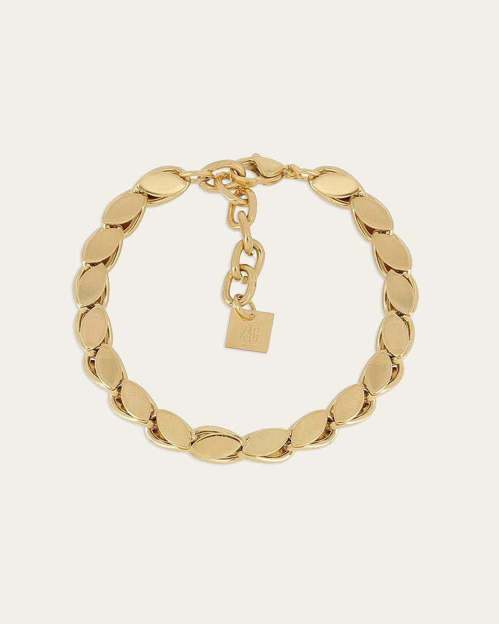 Bracelet Pétale (Acier doré)