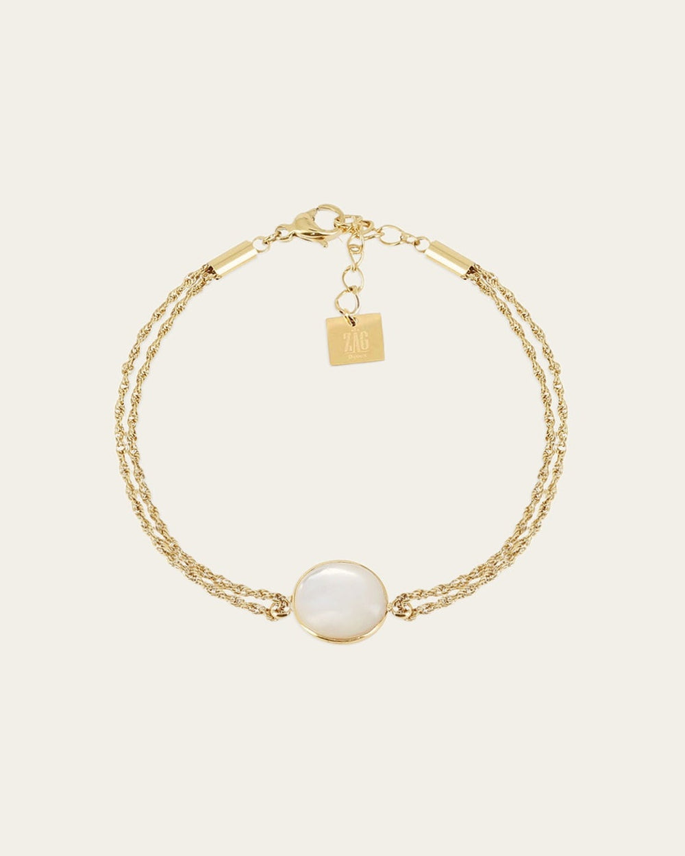 Bracelet Iriséa (Acier doré)