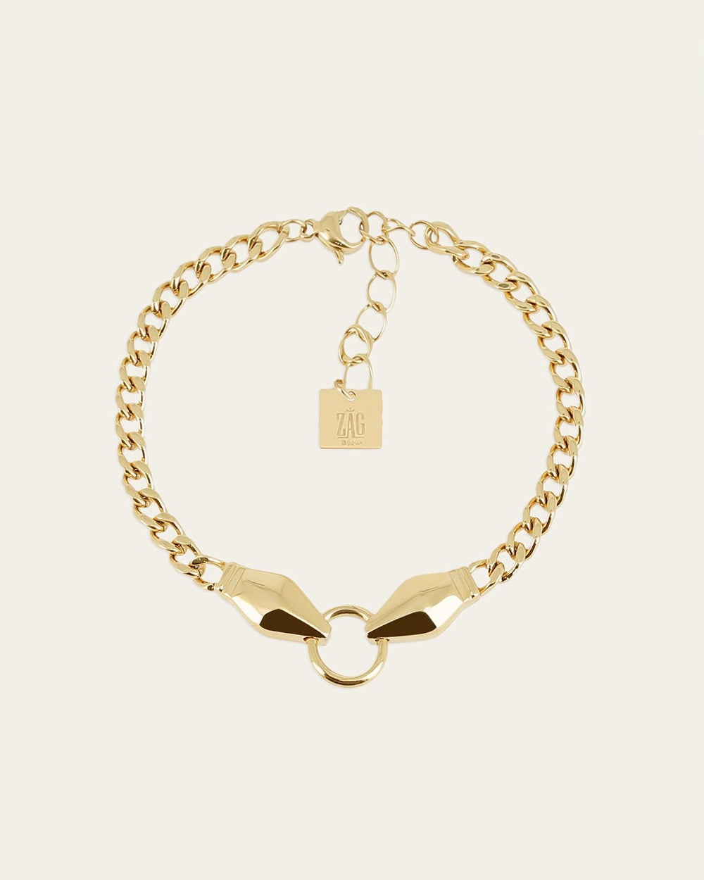 Bracelet Opalys (Acier doré)