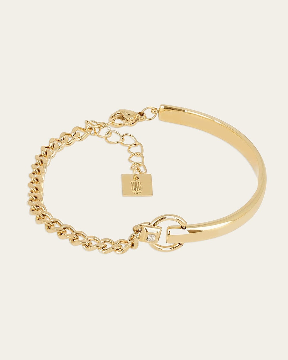 Bracelet Yséor (Gold-plated steel)