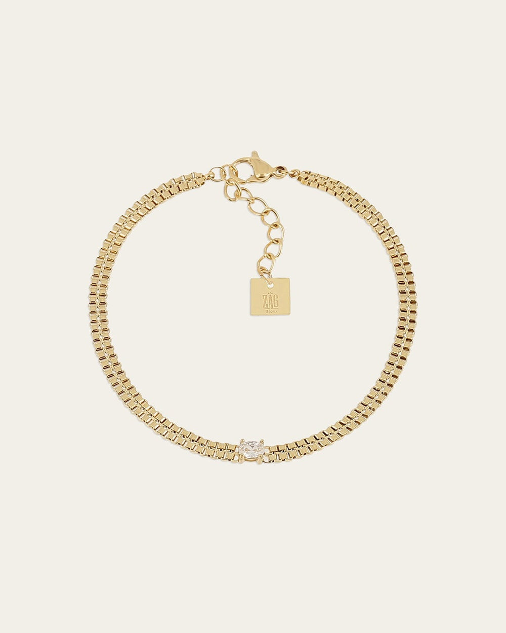 Bracelet Maëlia (Gold-plated steel)