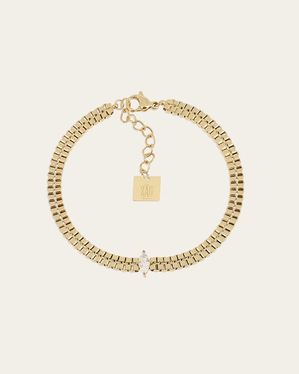 Bracelet Cyllène (Gold-plated Steel)