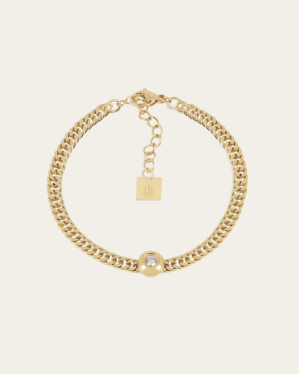 Bracelet Théona (Gold-plated steel)