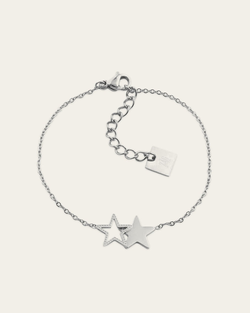 Bracelet Double star (Acier)
