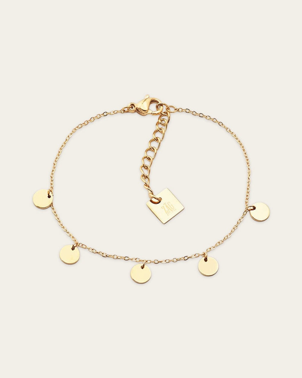 Confettis Bracelet (Gold-plated steel)