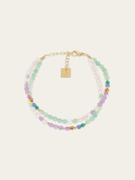 Bracelet Vintage Azzaro à Breloques Tutti Frutti - Métal Doré - Occasion