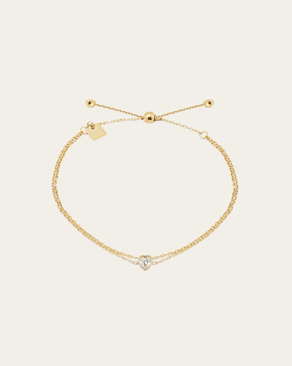 Curaçao bracelet (Gold-plated steel)
