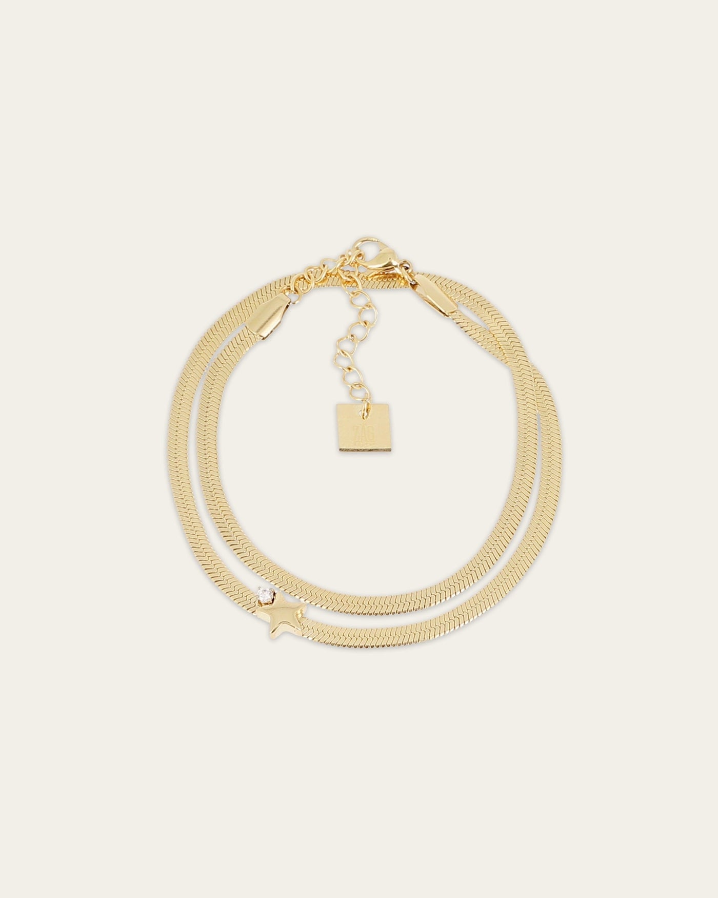 Kiros Bracelet (Gold-plated Steel)