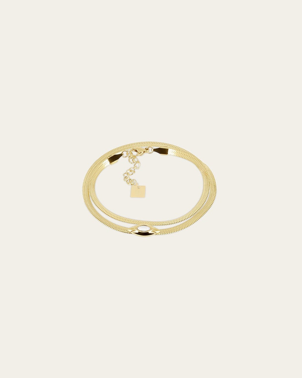 Bracelet Ausar (Acier doré)