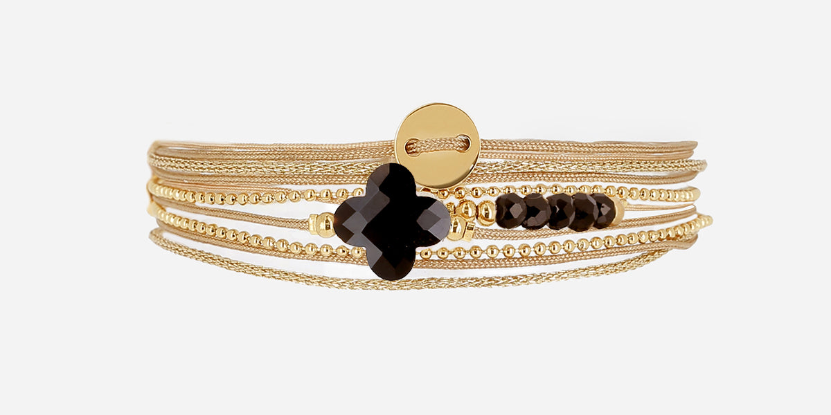 Bracelet Velaz (Acier doré)