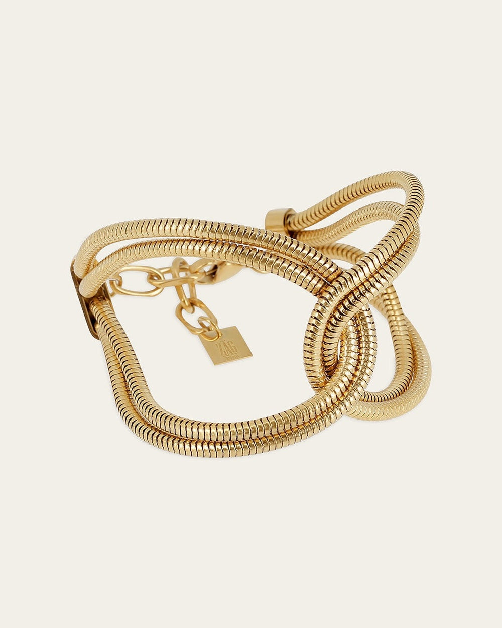 Bracelet Thalix (Acier doré)