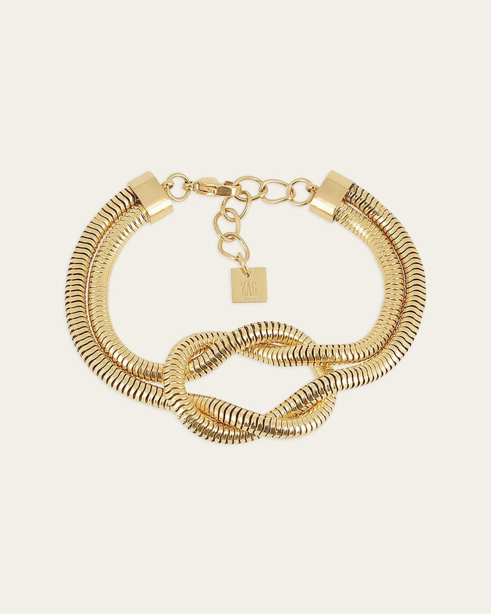 Bracelet Riven (Acier doré)