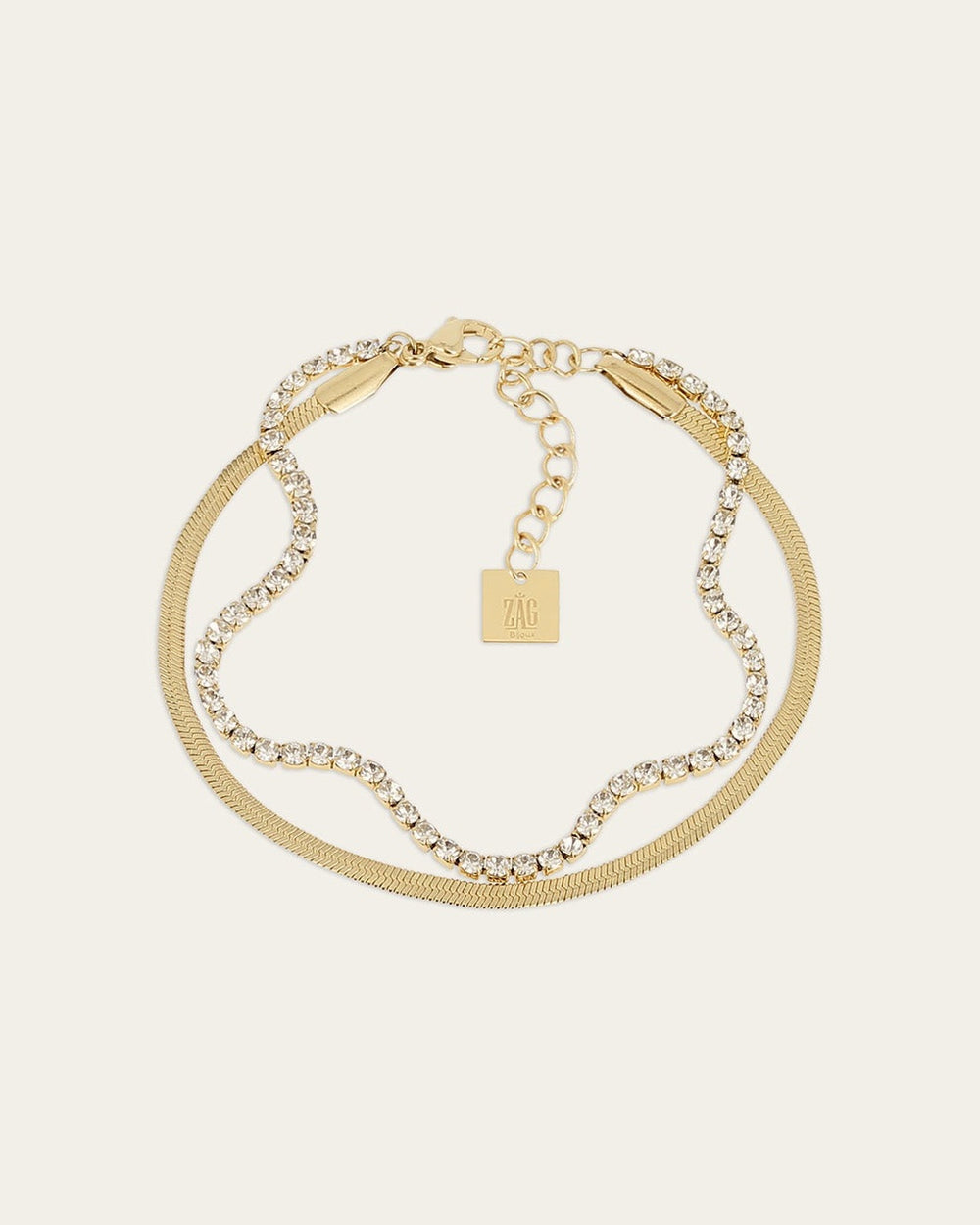 Bracelet Akane (Acier doré)