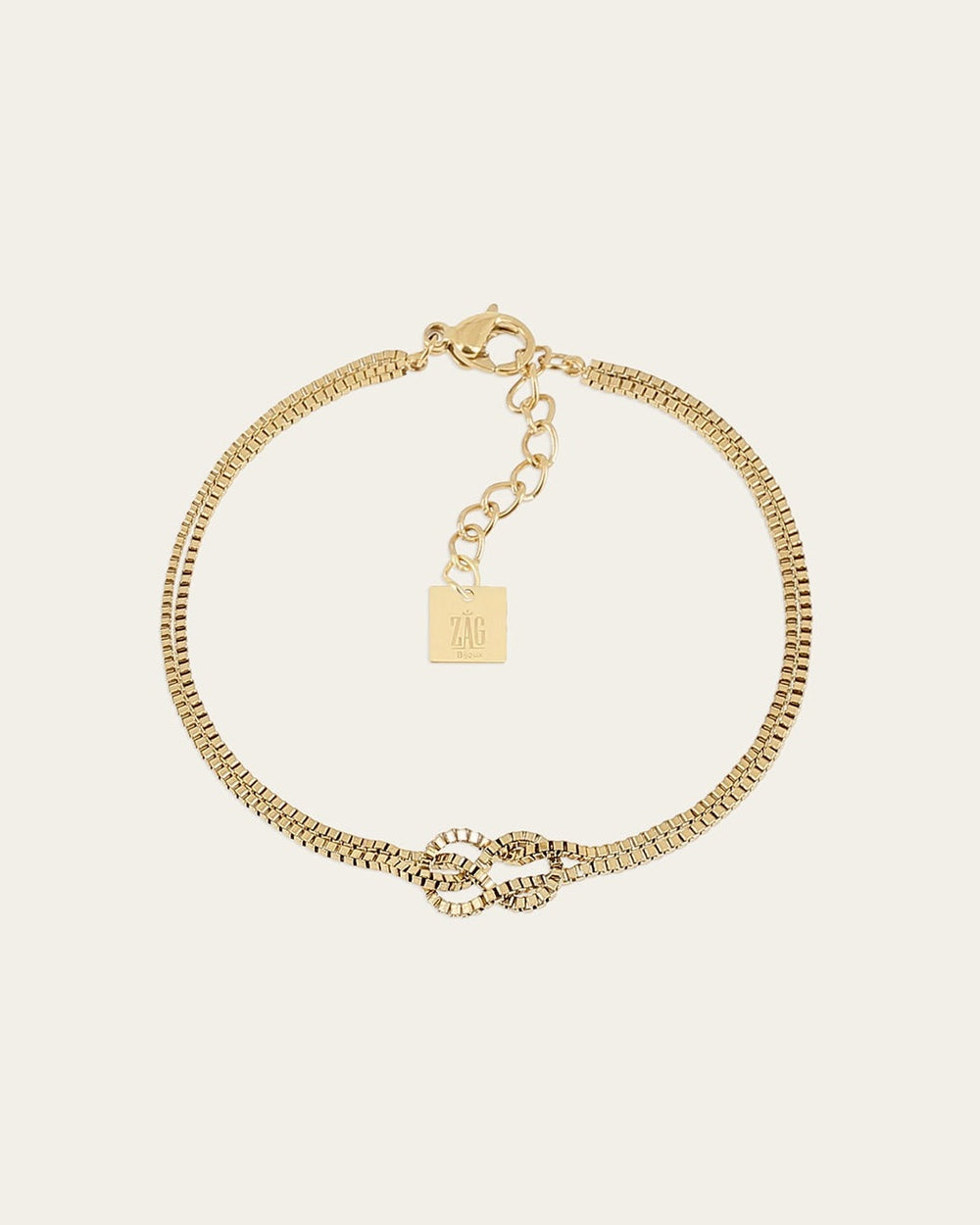 Bracelet Ondéa (Gold-plated steel)