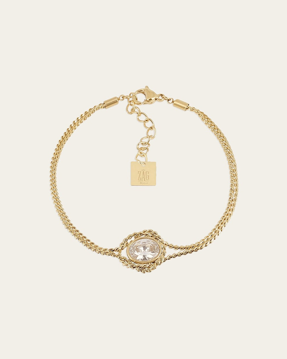 Bracelet Marélys (Gold-plated steel)