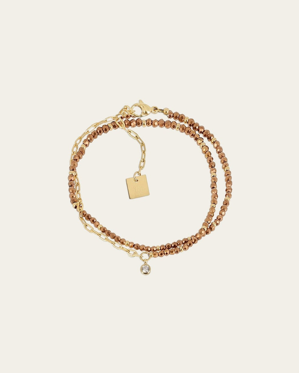 Bracelet Origin (Acier doré)