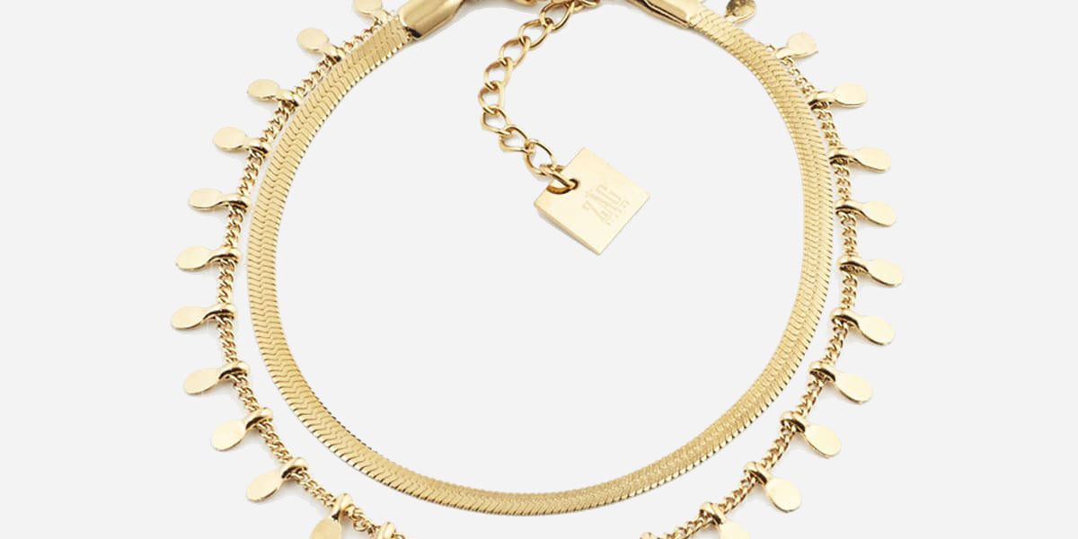 Bracelet Mykonos (Acier doré)