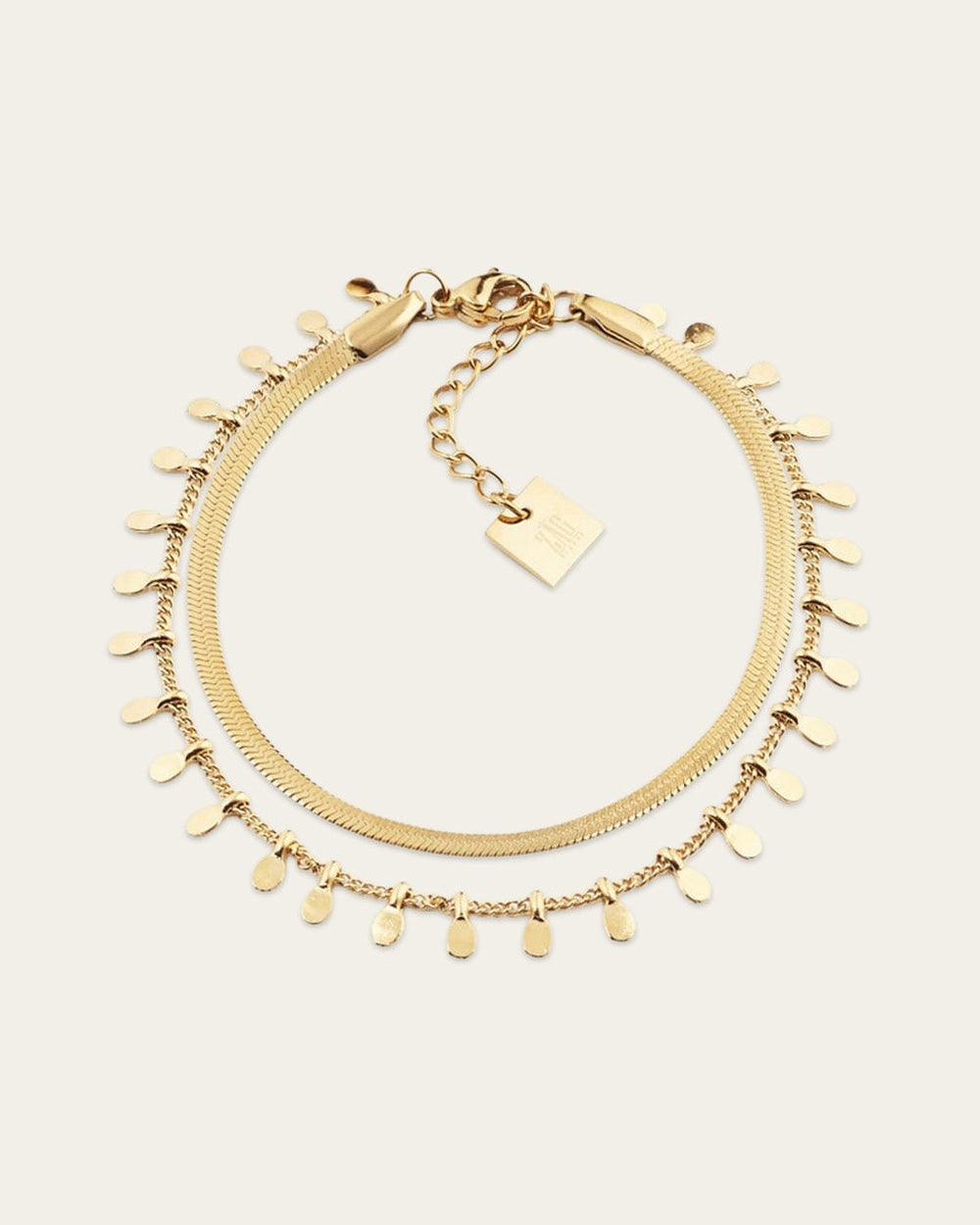 Mykonos Bracelet (Gold-plated steel)