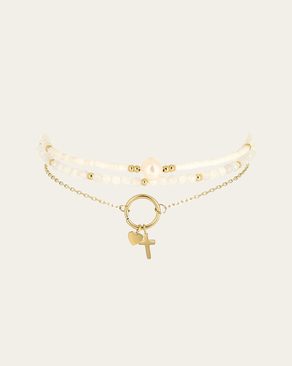Teula Bracelets (Gold-plated steel)