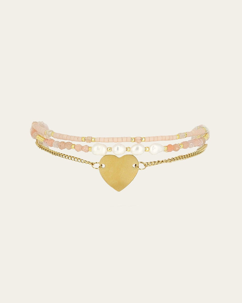 Solinas Bracelets (Gold-plated steel)